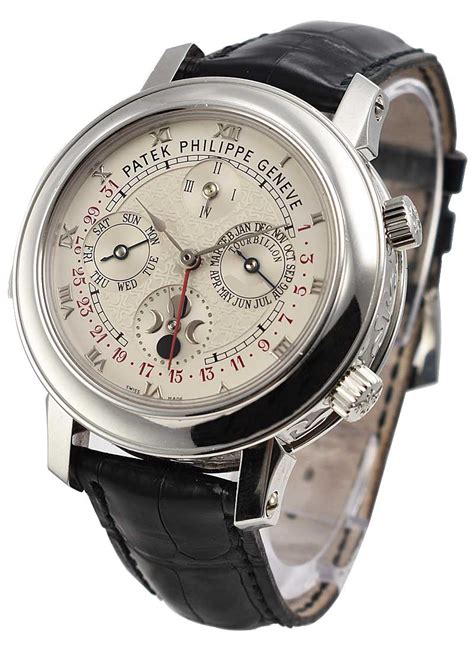 patek philippe 5002p 5002 sky moon tourbillon in platinum|More.